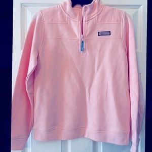 Vineyard Vines light pink zip up 💗